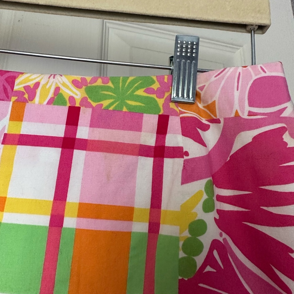 Lilly Pulitzer patchwork skirt - Picture 4 of 8